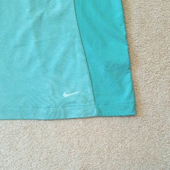 Nike Golf Tour Performance Sleeveless Shirt Women's Size XL Teal Green Dri-Fit - Picture 7 of 10